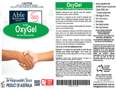 OxyGel Hand Sanitiser