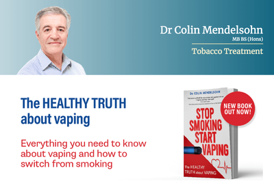Quit Smoking Start Vaping by DR Colin Mendelshon