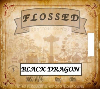 Flossed Black Dragon