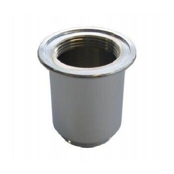 Bottle Trap Accessory | 32 x 32mm Brass Cylindrical Back Nut | Chrome | Code: BSD-030