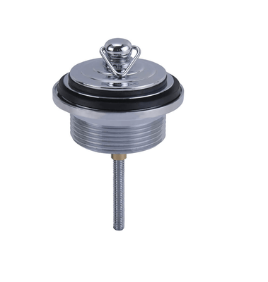 Deluxe Basin Waste | Deluxe | 32mm Plug &amp; Waste - Adj 2 Part - Brass Plug - Chrome - Code: PW32AD