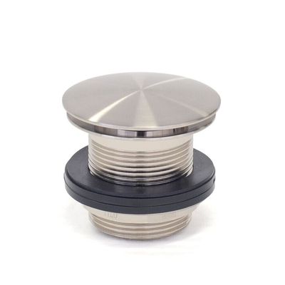 Bath Waste | Premium - 40mm Brushed Nickel - Dome -  Pull Out Pop Up Bath Waste - Code:TW-26BN