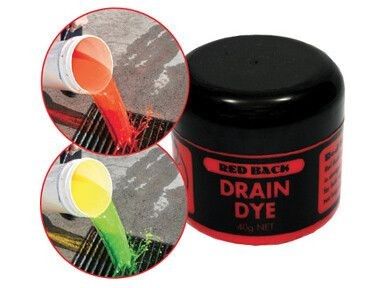 RED BACK Drain Dye - Code: RED402