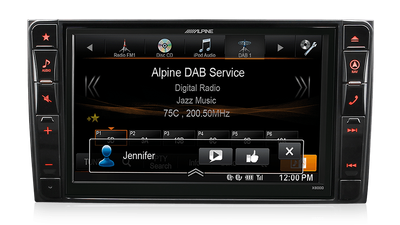 Alpine X800D Mercedes Vito 447 - 8&Prime; DAB+/DVD/USB/HDMI/Bluetooth Advanced Navi Station