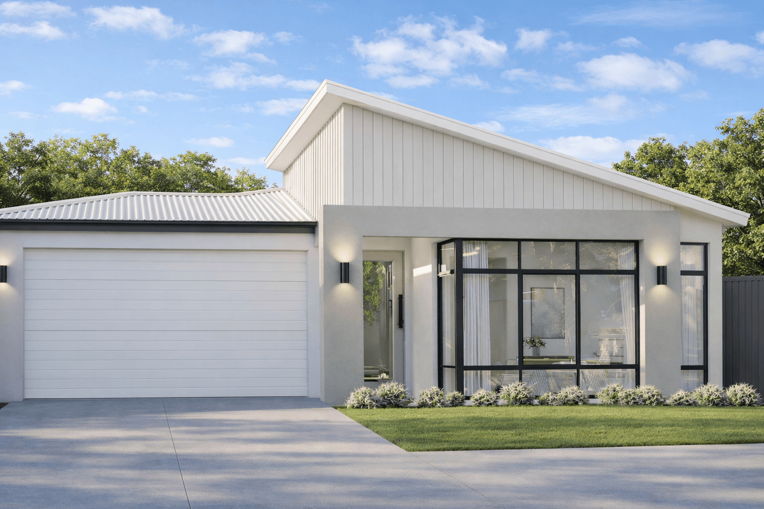 New Home Build Front Elevation