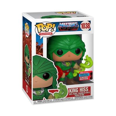 Masters of the Universe - King Hiss NYCC 2020 US Exclusive Pop! Vinyl