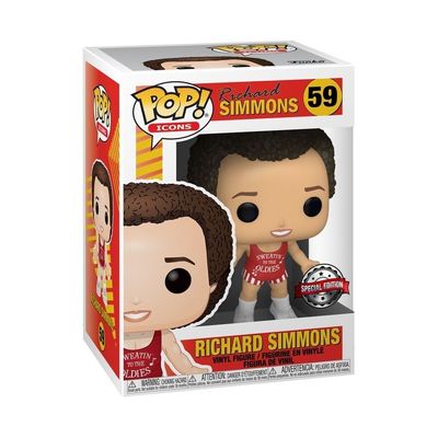 Icons - Richard Simmons (Red) US Exclusive Pop! Vinyl