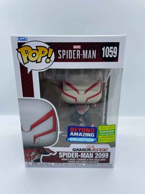 Spider-Man (Video Game 2018) - Spider-Man 2099 White SDCC 2022 Exclusive Pop! Vinyl [RS]