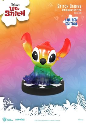 Beast Kingdom Mini Egg Attack Lilo &amp; Stitch Series Rainbow Stitch Limited Edition