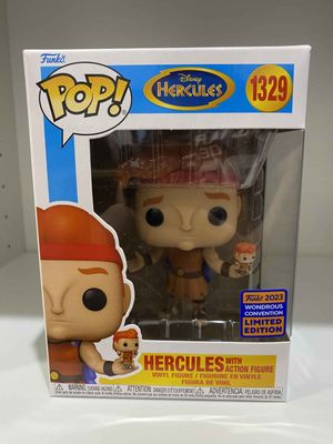 Hercules - Hercules w/action figure Pop! WC23 RS