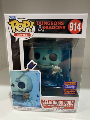 Dungeons &amp; Dragons - Gelantinous Cube (Blue) Pop! WC23 RS