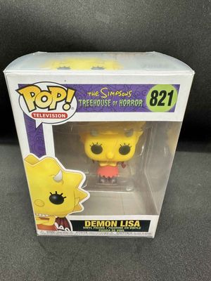 Demon Lisa Simpsons Treehouse Of Horror Pop Vinyl #821