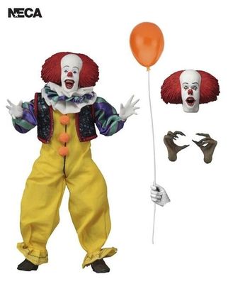 IT&#039; 1990 MOVIE PENNYWISE 8&quot; CLOTHED ACTION FIGURE