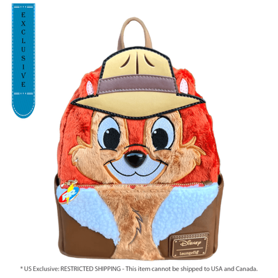 Chip &#039;n Dale: Rescue Rangers - Faux Fur Chip US Exclusive Cosplay Mini Backpack