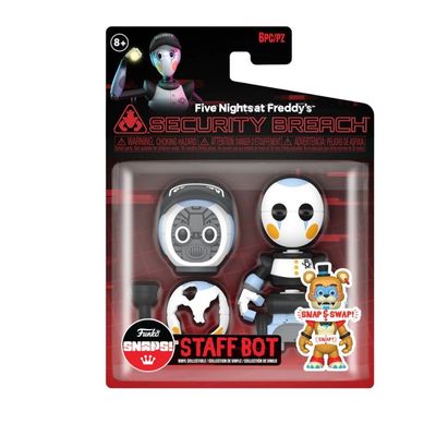 Five Nights at Freddy&#039;s - Security Staff Bot Snap Figure