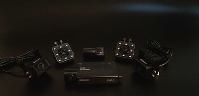 GNET Systems G-ON3 - 3 Dash Cameras 2K + Full HD + FULL HD