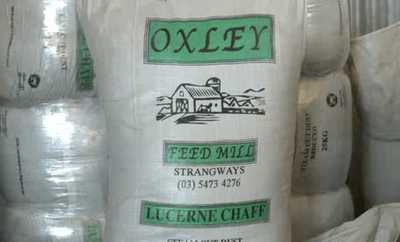 Oxley Lucerne Chaff 25kg