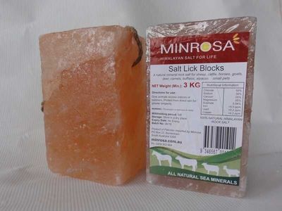 Minrosa Himalayan salt block 3kg