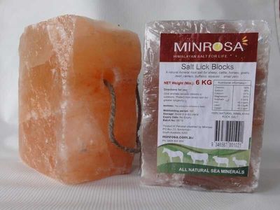 Minrosa Himalayan salt block 6kg