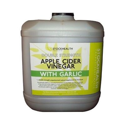 Stock Health Apple Cider + Garlic 20L