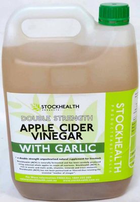 Stock Health Apple Cider + Garlic 5L