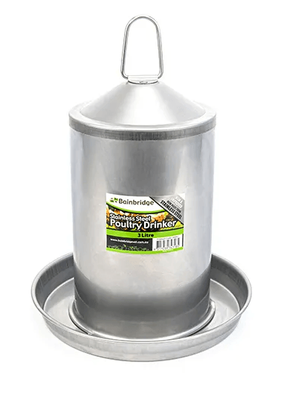 Stainless Steel Poultry Drinker 3L