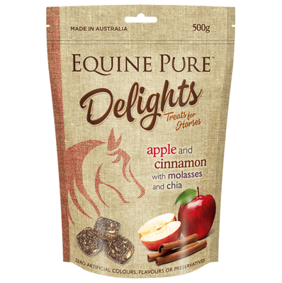 Equine Pure Delights Apple &amp; Cinnamon 500g