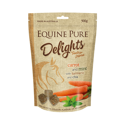 Equine Pure Delights 500g Carrot &amp; Mint