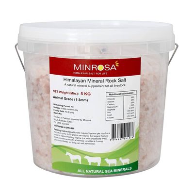 Minrosa Himalayan salt granules 5kg