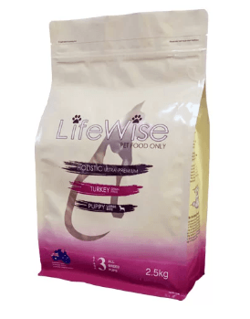 LifeWise Puppy Stage 3 Grain free Turkey Lamb and Veg 2.5kg