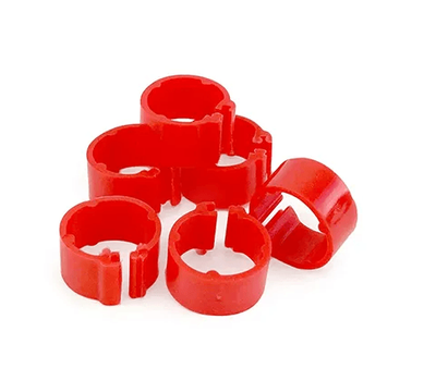 Poultry Snap on Leg Rings 24 Pack