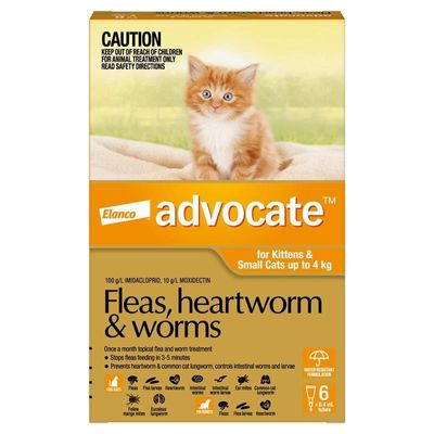 Advocate Cat 0-4kg 3s