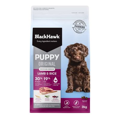 Blackhawk Puppy Medium Breed Lamb 10kg