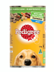 Pedigree Homestyle Lamb, Pasta &amp; Vegies 12 x 1.2kg