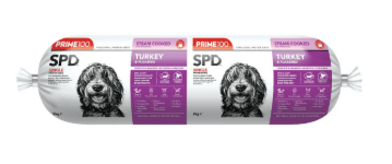 Prime100 SPD Turkey &amp; Flaxseed 2kg Roll