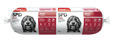 Prime100 SPD Beef &amp; Carrot 2kg Roll