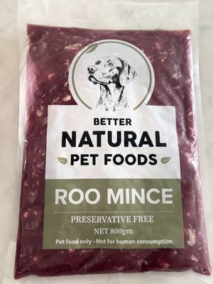 Kangaroo Pet Mince 800gm