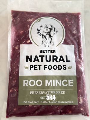 Kangaroo Pet Mince 5kg