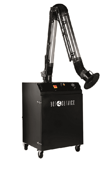 P-540 mobile fume and dust extractor from Plymoth