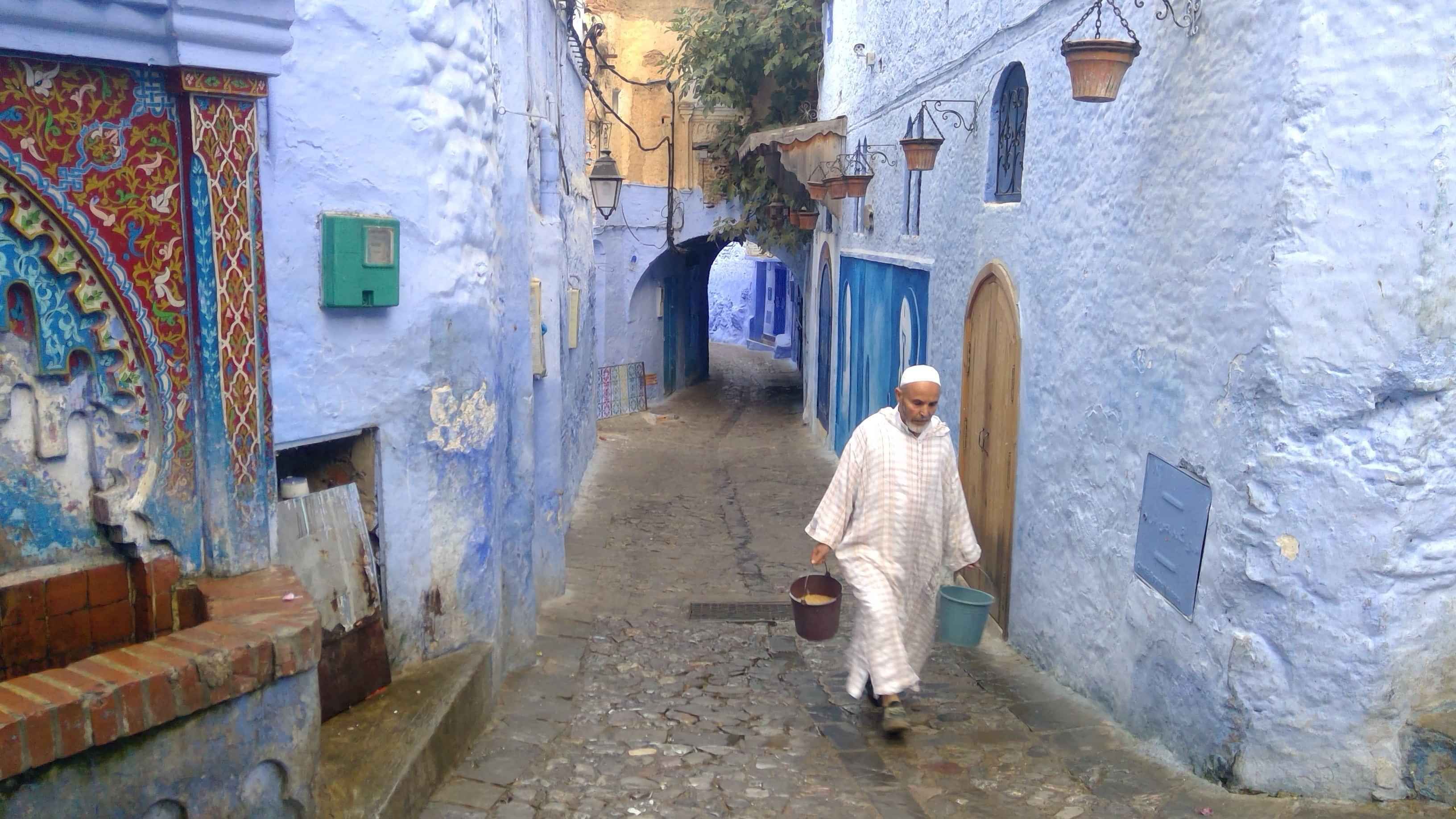 Town square on the Moroccan Magic route