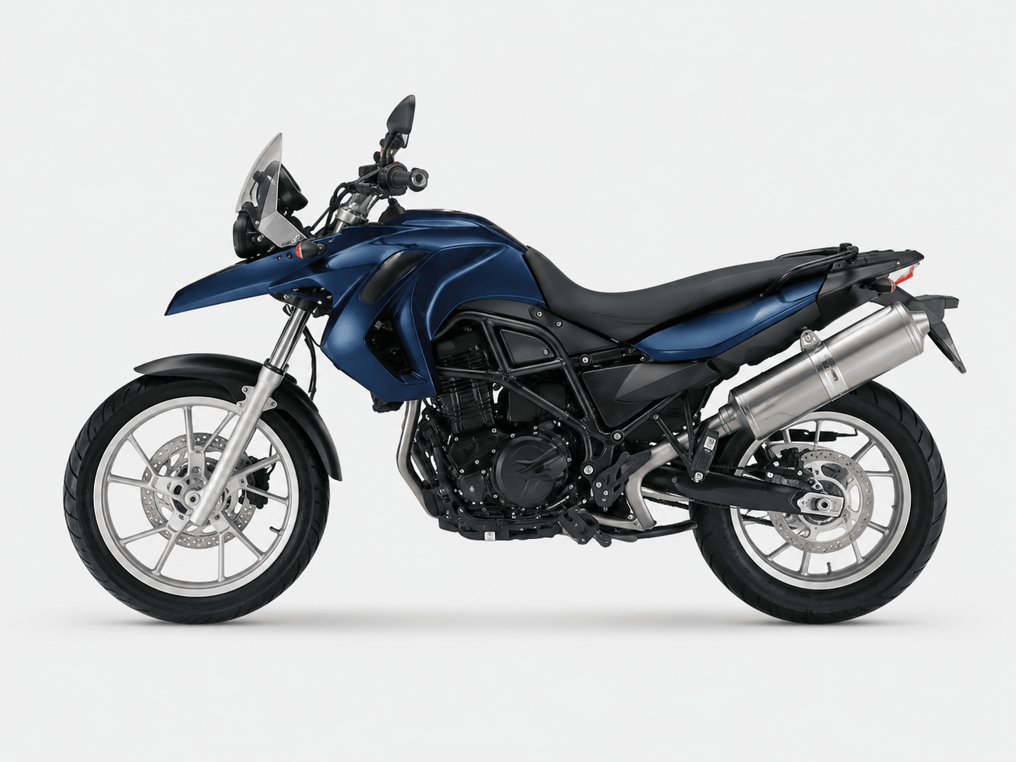 BMW F800GS motorcycle