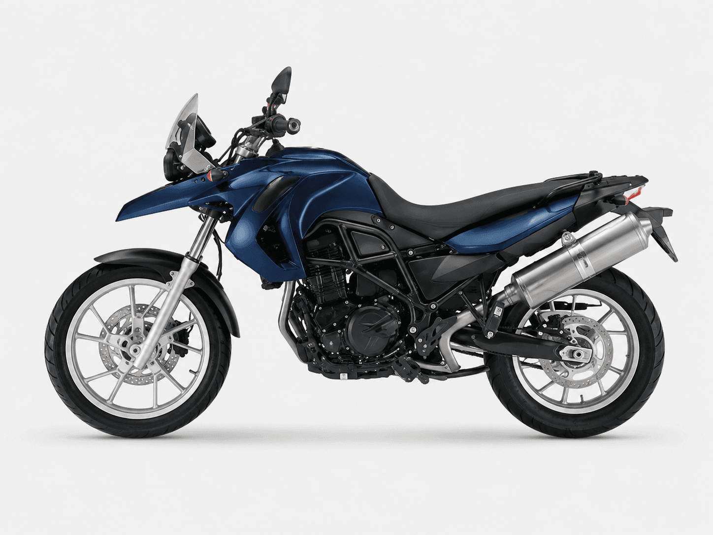 BMW F800GS motorcycle