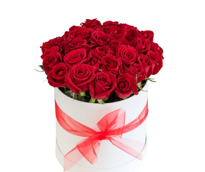 Valentine&#039;s Day Red Rose Bouquet Box