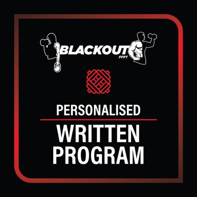Personalised Written Program