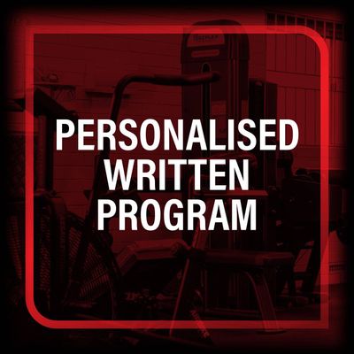 Personalised Written Program