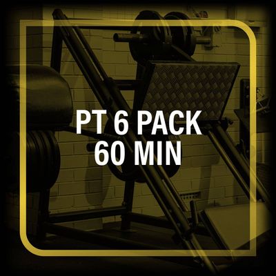 2) PT Pack - 6 x 60 min