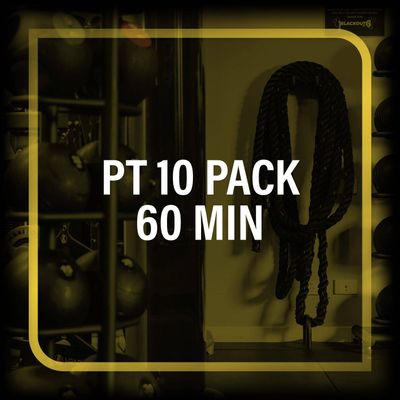 3) PT Pack - 10 x 60 min