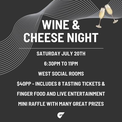 2. Wine &amp; Cheese Night