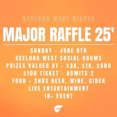Major Raffle 2025
