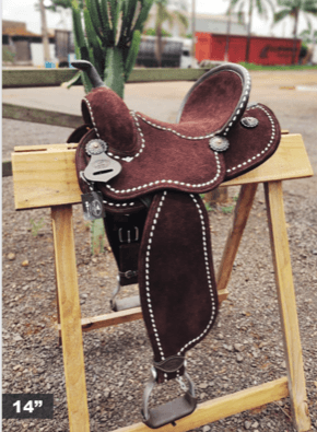 Rounded skirt Lightweight barrel saddle (Pre-order)